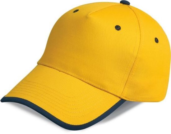 Immagine di Cappellino 5 Pannelli Piping K18041