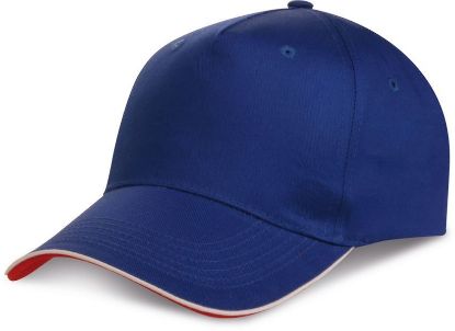 Immagine di Cappellino 5 Pannelli Piping K18045