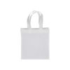 Shopper mini con soffietto in  R-pet 80 g/m2 con soffietto, manici corti