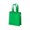 Shopper mini con soffietto in  R-pet 80 g/m2 con soffietto, manici corti