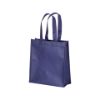 Shopper mini con soffietto in  R-pet 80 g/m2 con soffietto, manici corti