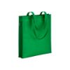 Shopper in R-pet 80 g/m2 con soffietto e manici lunghi