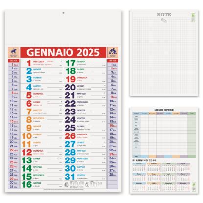 Immagine di Calendario Multicolor PA600