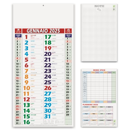 Immagine di Calendario Shaded Color PA658