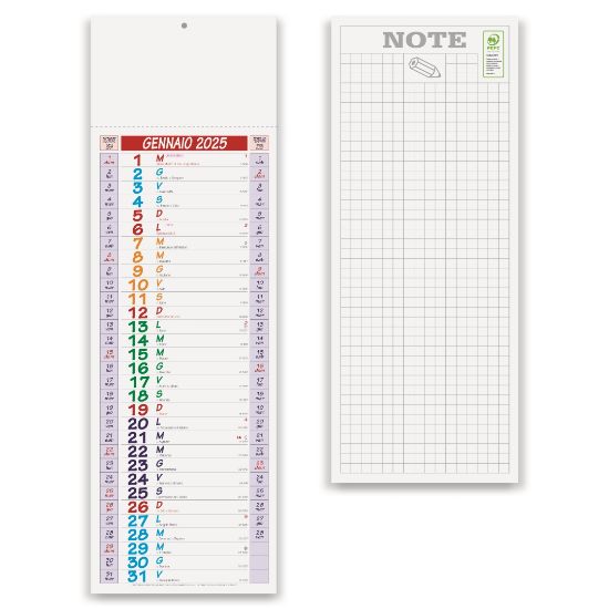 Immagine di Calendario Silhouette Multicolor PA670